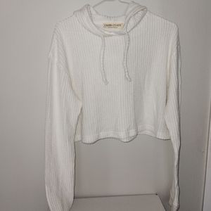 Cropped hoodie